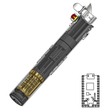 Load image into Gallery viewer, Graflex Saber Kit Chassis DIY Kit