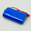 Load image into Gallery viewer, 14500 3.7v Side-by-side 1400mAh PCB Protected Lithium Ion Battery Male JST