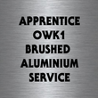 Load image into Gallery viewer, Brushed Surface Treatment For Apprentice OWK1 DIY Empty Hilt Kit