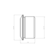 Load image into Gallery viewer, 12mm 'PixelSwitch' Momentary Tactile Switch - Single