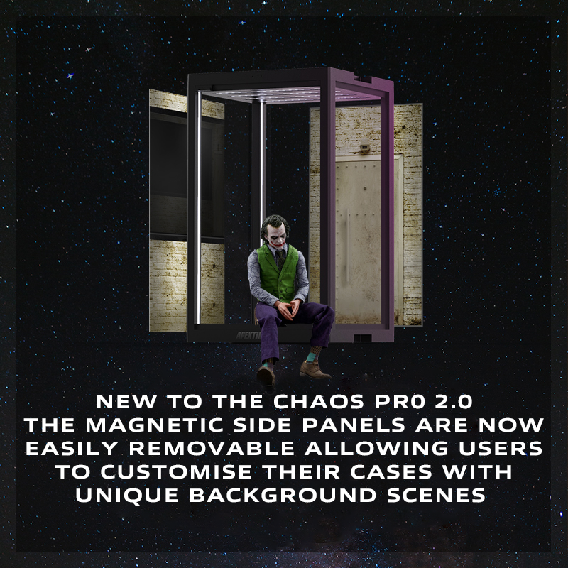 APEXTIME Chaos Pro 2.0 1/6th Scale Museum Collection Display Case APEXTIME Chaos Pro 2.0 1/6th Scale Museum Collection Display Case