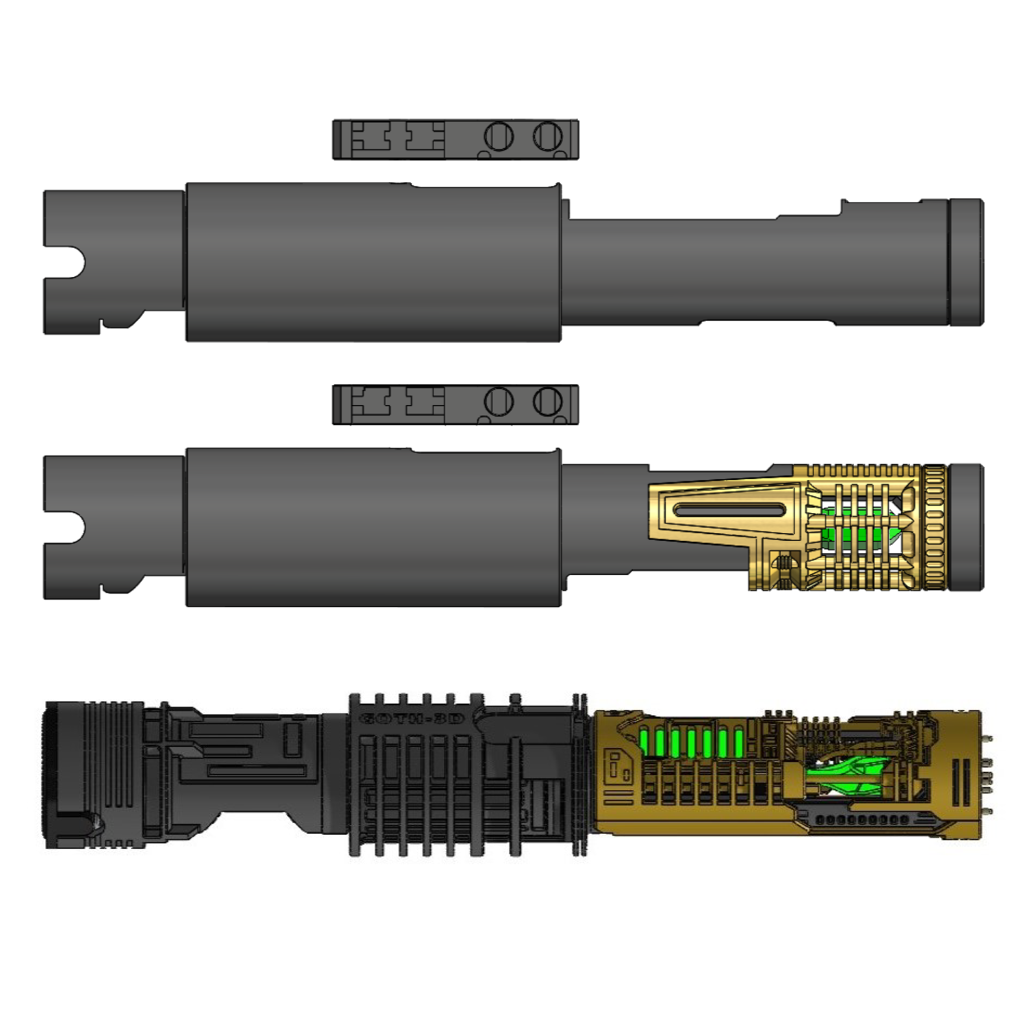 Creepy Uncle V2 Chassis DIY Kit – The Saber Armory