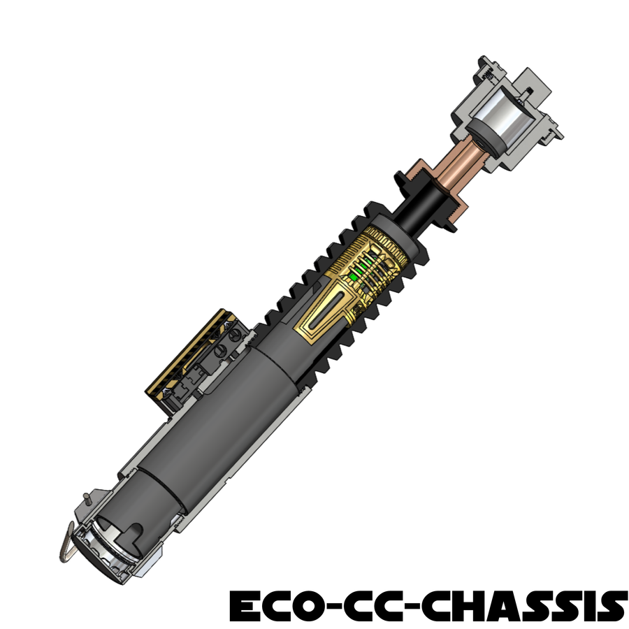 Creepy Uncle V2【カスタムライトセーバー】 Creepy Uncle V2 EP8 TLJ DIY Empty Hilt Kit – The Saber Armory