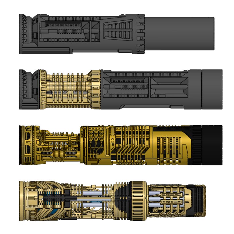 Graflex Saber Kit Chassis DIY Kit