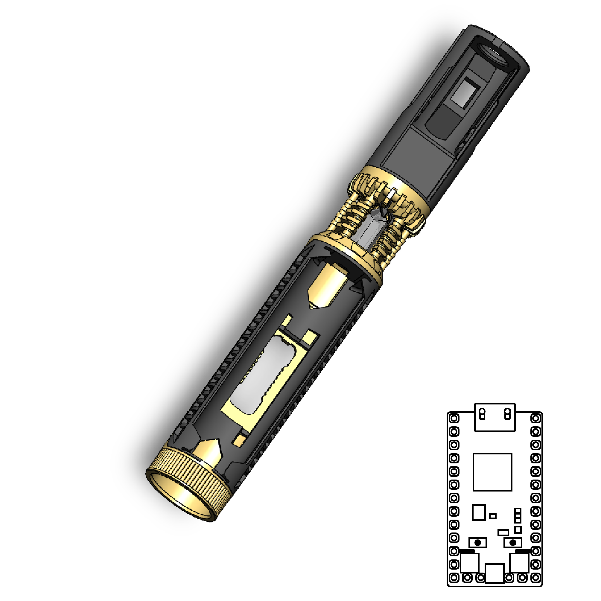 Hati Frame HATI Chassis DIY Kit – The Saber Armory