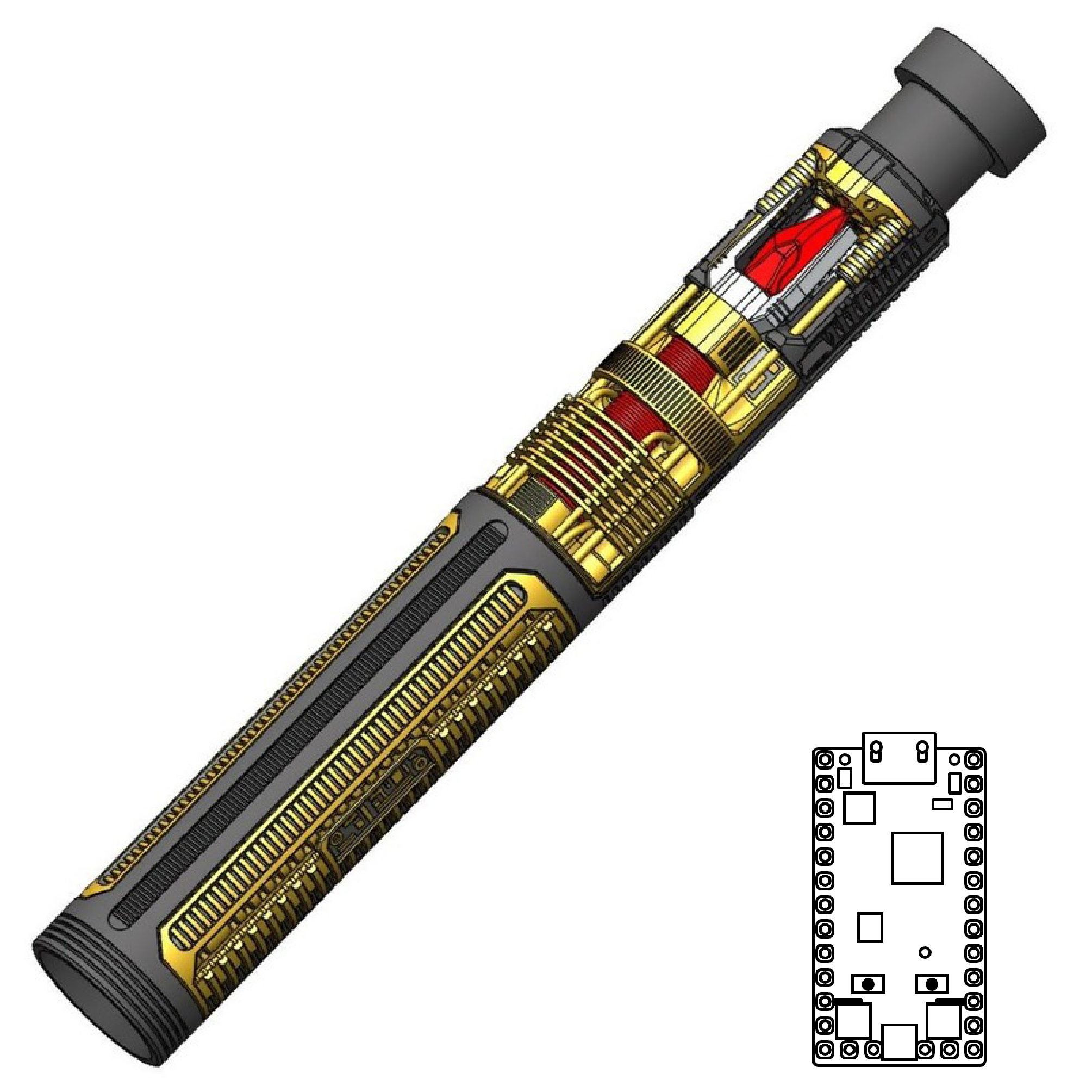 HATI Chassis DIY Kit – The Saber Armory