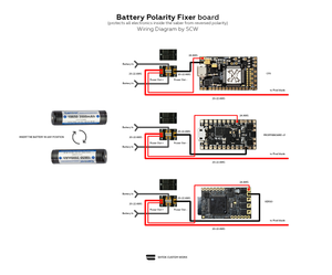 Battery Polarity Fixer PCB