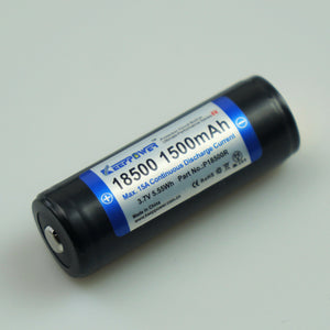 Keeppower 18500 3.7v 1500mah 15A Discharge PCB Protected Lithium Ion Battery