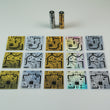 Load image into Gallery viewer, Printed Metallic Decal Sticker 18650 Battery Wraps

