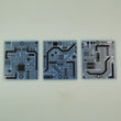 Load image into Gallery viewer, Printed Metallic Decal Sticker 18650 Battery Wraps
