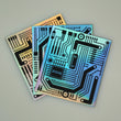 Load image into Gallery viewer, Printed Metallic Decal Sticker 18650 Battery Wraps
