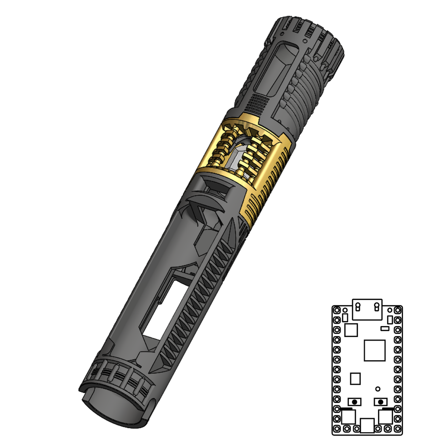 Saberbay ‘Sabered Hand’ Kelleran Beq Chassis DIY Kit