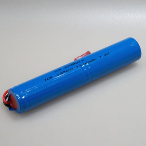 18500 7.4v Stick 1400mAh PCB Protected Lithium Ion Battery Male JST