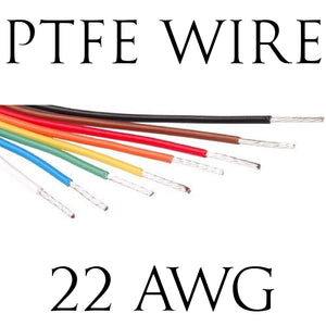 22AWG PTFE BS Spec Hook Up Wire (1 Metre Lengths)