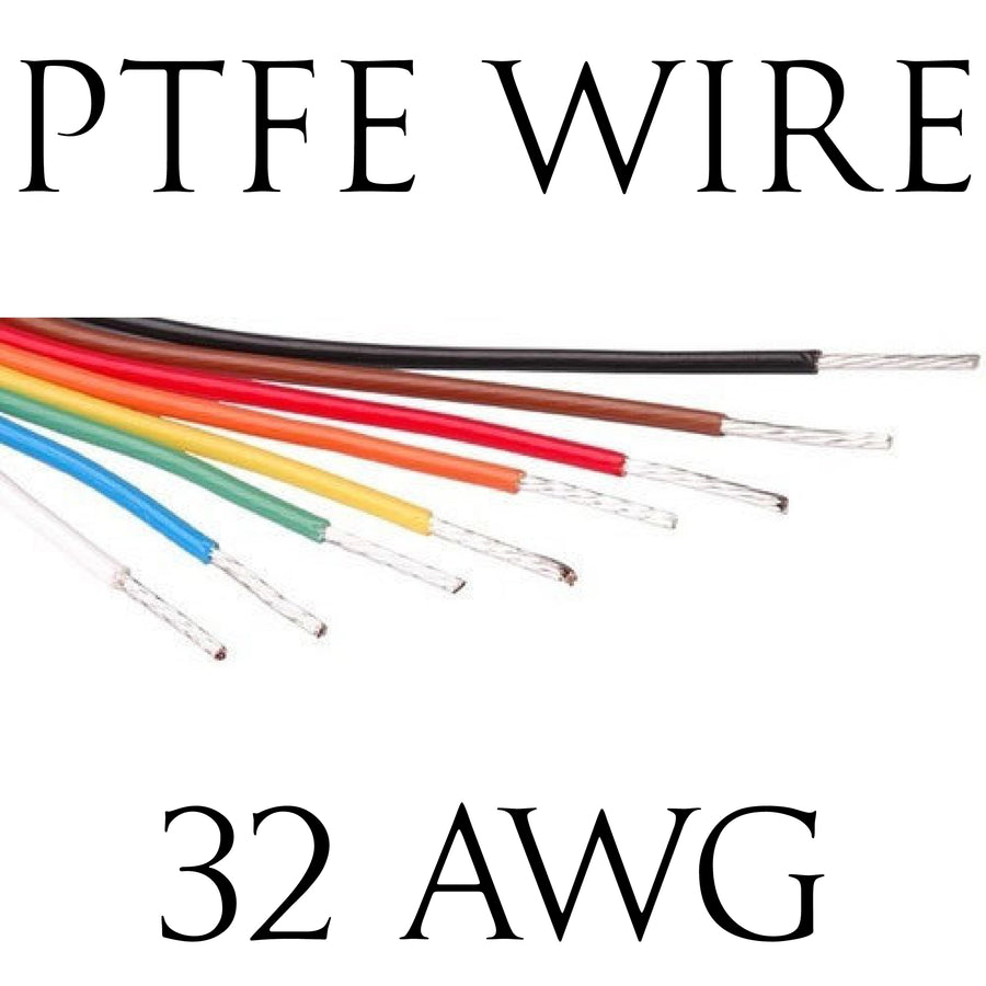 32AWG PTFE BS Spec Hook Up Wire (1 Metre Lengths)