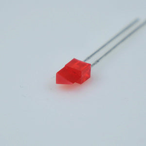 Triangular Diffused Red LED 3x4.5mm