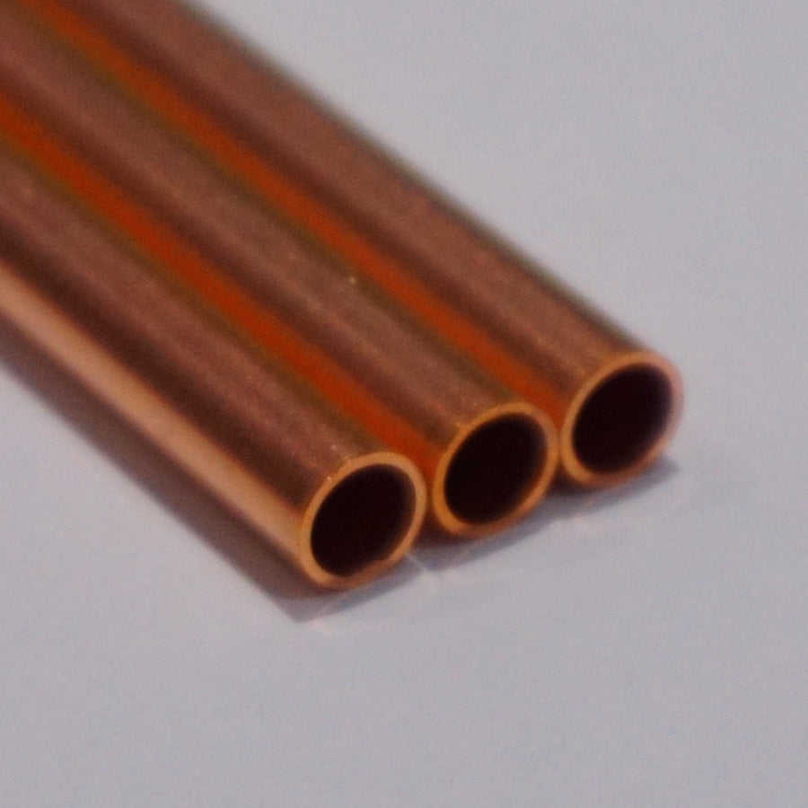 Copper Tube 5mm OD x 4.1mm ID (305mm Lengths)