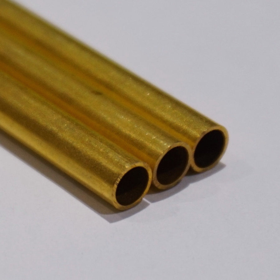 Brass Tube 5mm OD x 4.1mm ID (305mm Lengths)