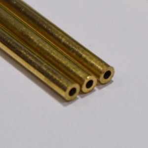 Brass Tube 2mm OD x 1.1mm ID (305mm Lengths)