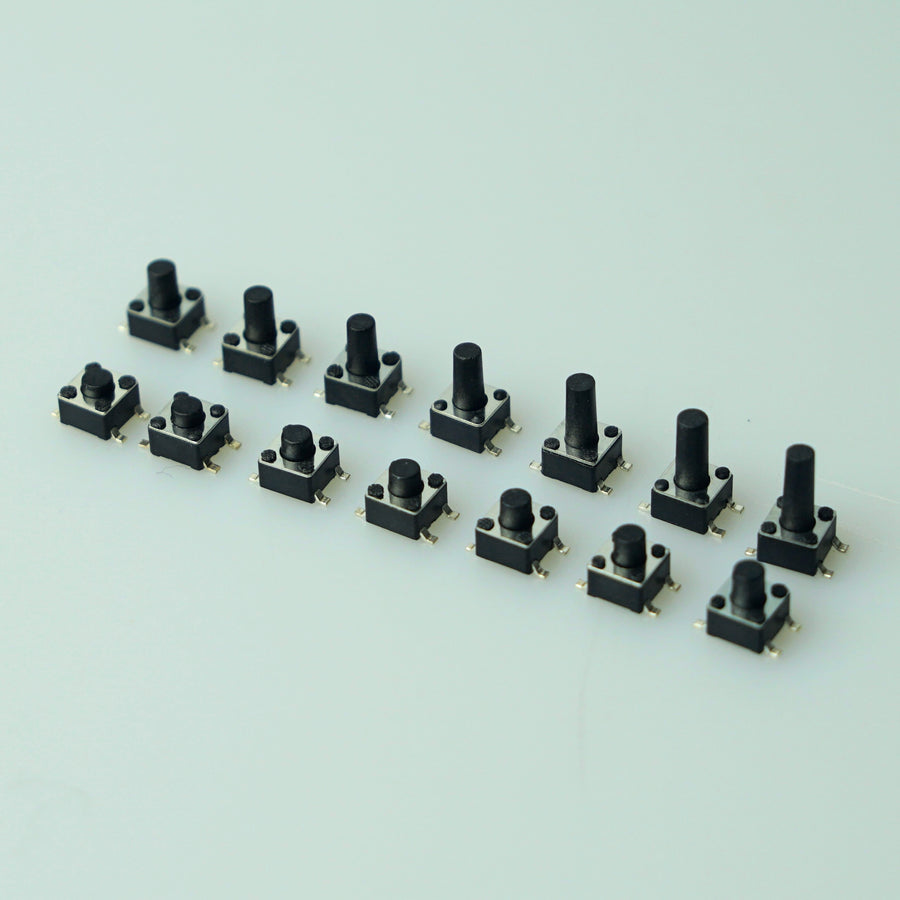 Micro Tactile Switches - Various Heights