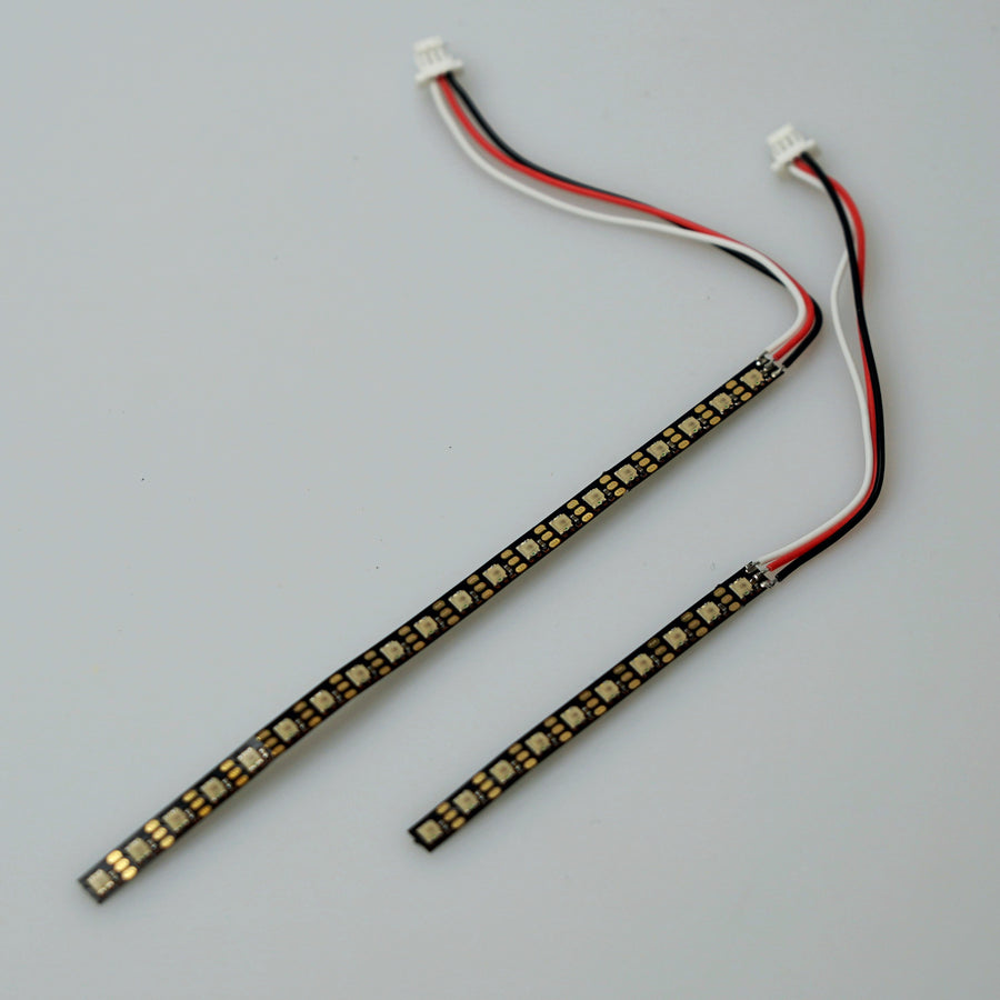 3.5mm Width WS2812 2020 Mini Flexible Accent LED Strip - 10 LED or 20 LED Segments
