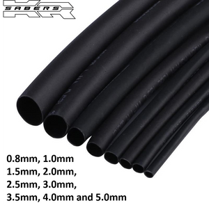 Heatshrink Tubing For Wire Insulation - 2:1 Shrink Ratio - 500mm Lengths