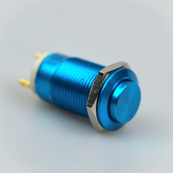 12mm Latching Switch - Blue - High Top