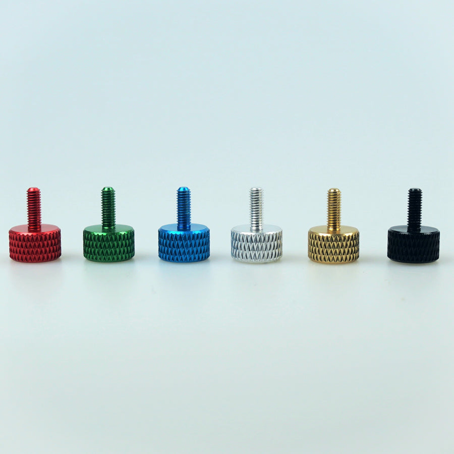 M3 X 8mm Length Knurled Thumbscrews - Style 1