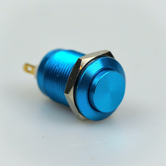 12mm Momentary Switch - Blue - High Top