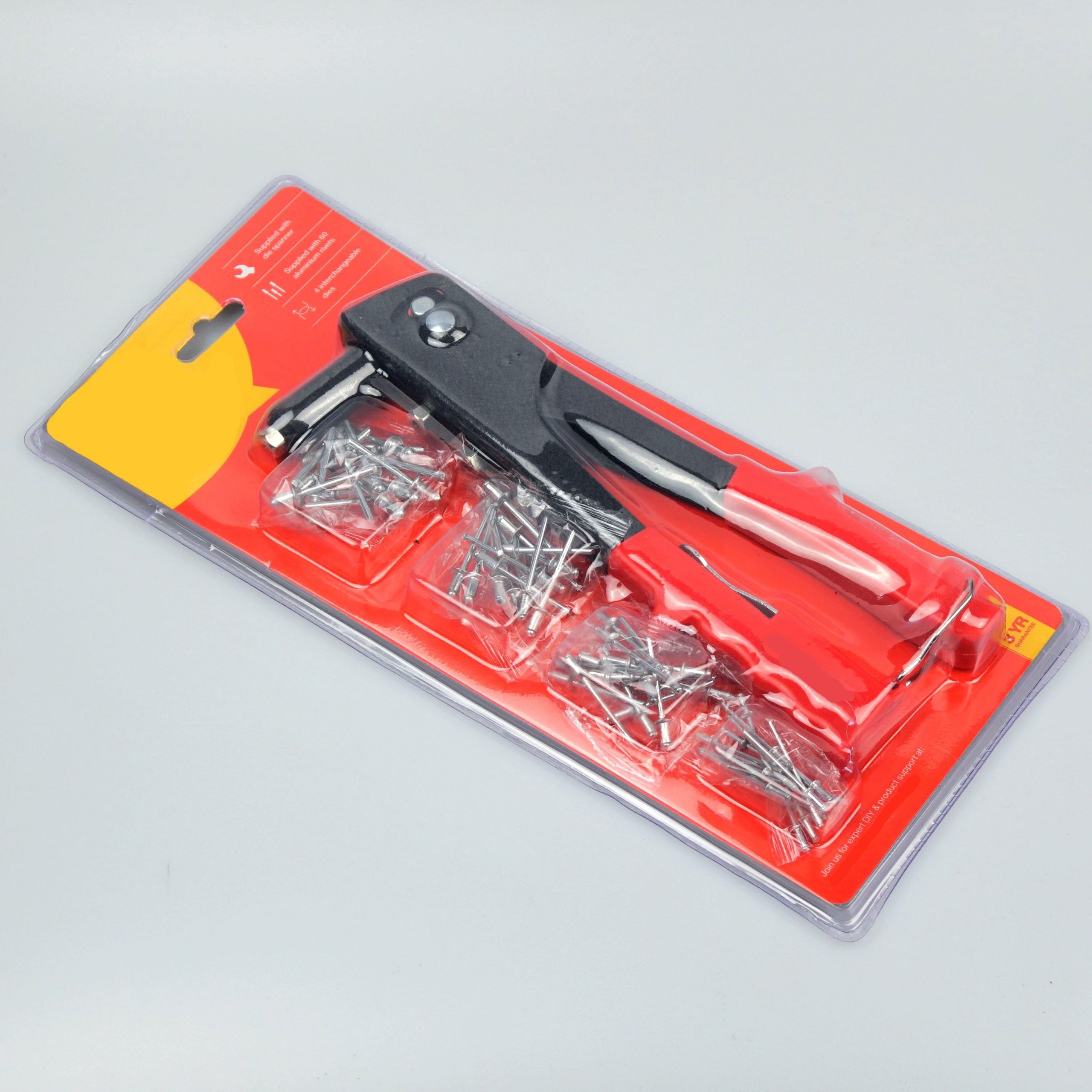 Rivet Gun With 60 Assorted Rivets – The Saber Armory