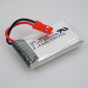 3.7v 650mAh Lithium Polymer With JST Connector