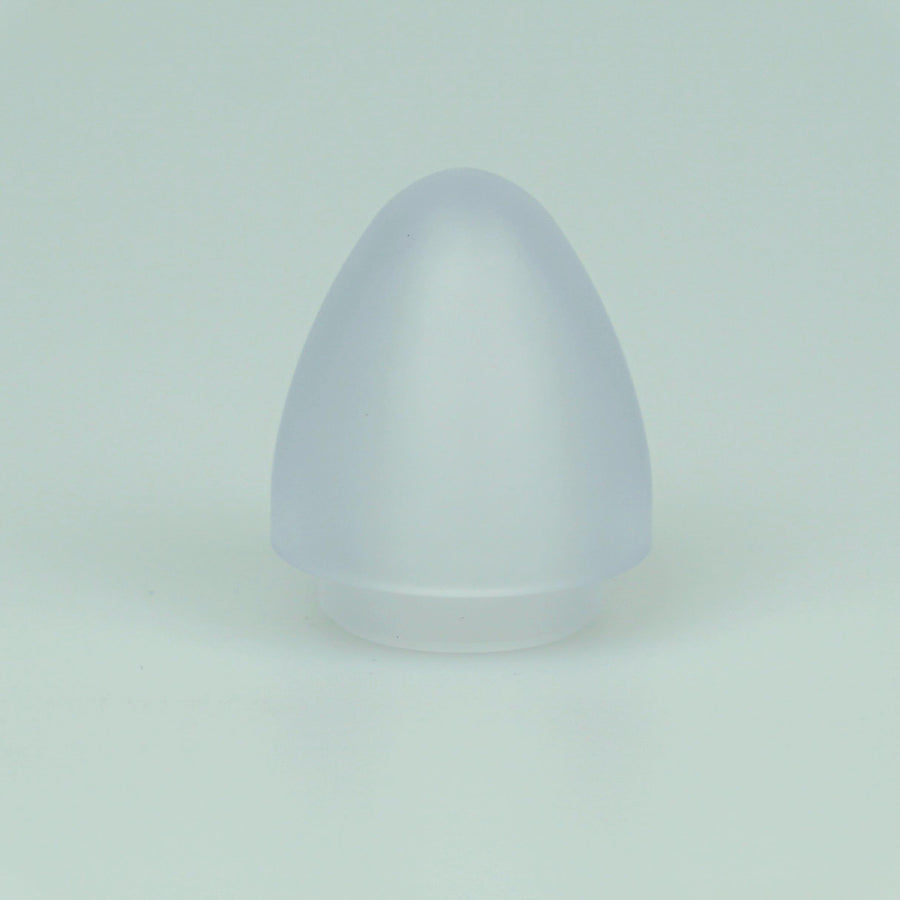 1" OD Thick Walled Clear Hollow Parabolic Blade Tip