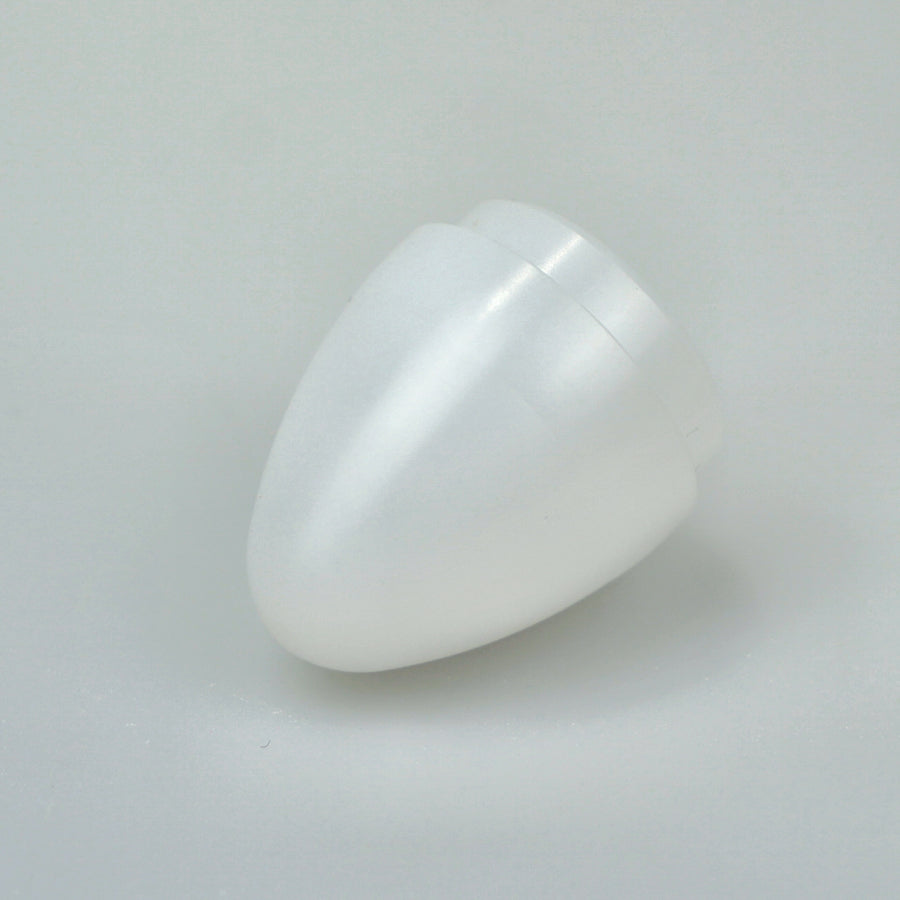 1" OD Thin Walled White Hollow Parabolic Blade Tip