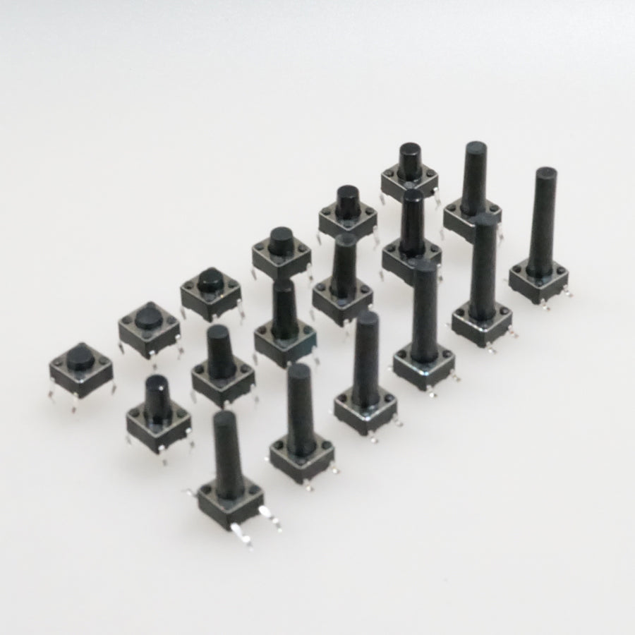 Tactile Switches - Various Heights