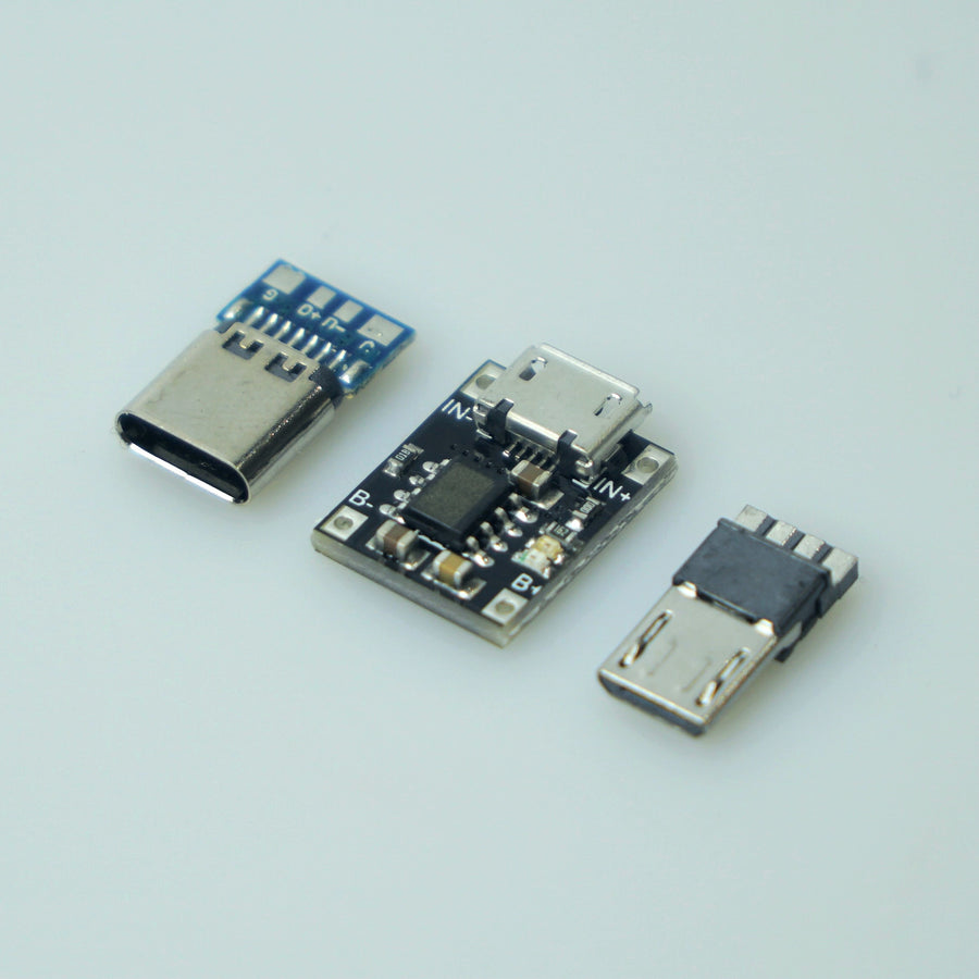 usb c lipo charging circuit USB Type C Port and Lithium Ion Battery Charging Kit – The Saber Armory